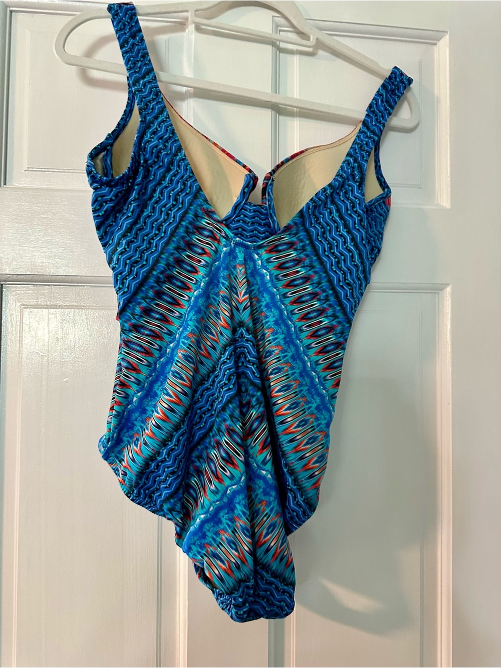 Miraclesuit Blue & Pink Multi-Pattern One-Piece Swimsuit - Picture 2 of 3